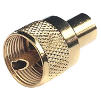 Glomex PL259 Connector Twist On Gold Plated For RG58 RA132GOLD