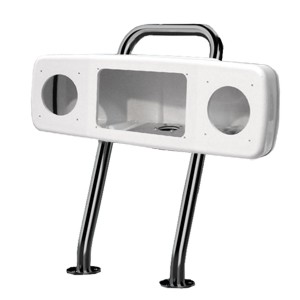 Scanstrut SPD-4XI-W Deck Pod for 4 Standard Instruments or 7 inch Display (SPD-4XI-W)