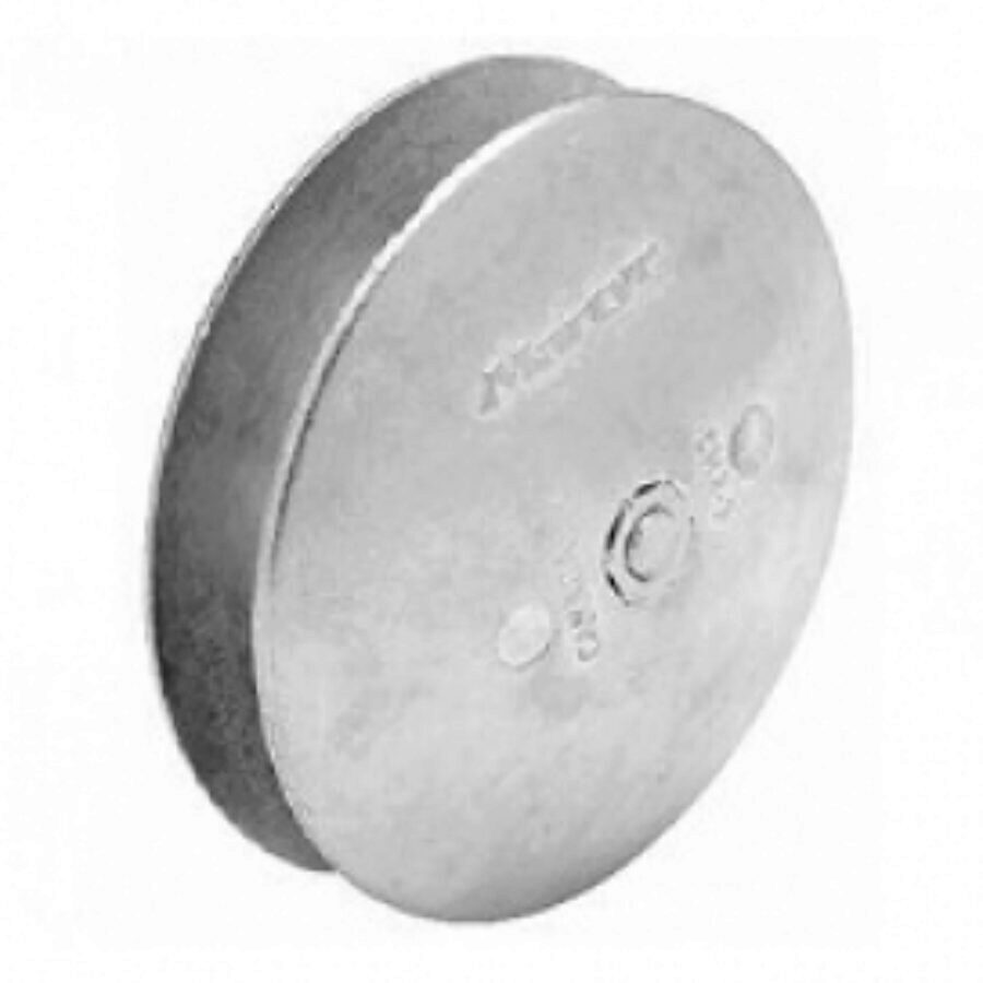 zinc Hull Anode disc (pair) 130mm dia X 44mm thick