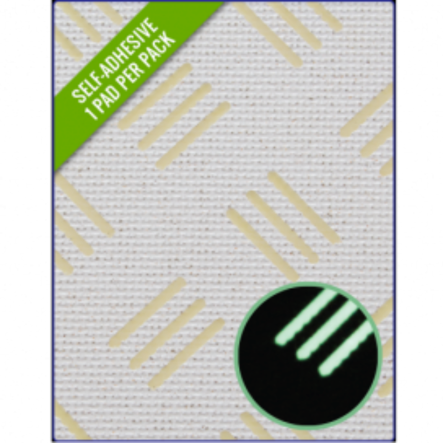 Checker Grey/Green Glow 412 x 203 x 3mm