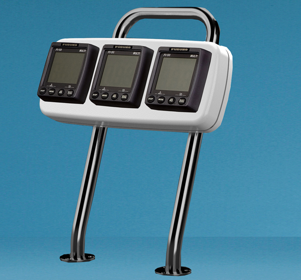 Scanstrut SPH-3I-W Guard Rail 3 Instruments Pod White (SPH-3I)