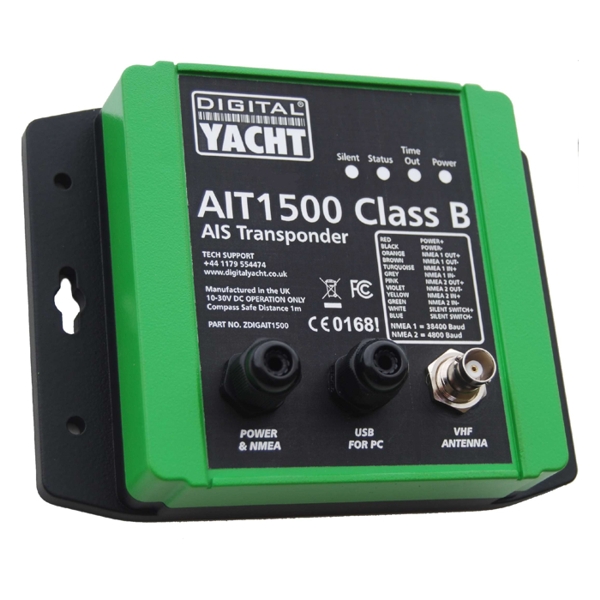 AIT1500 Class B AIS Transponder With Int GPS Ant (NMEA 0183)
