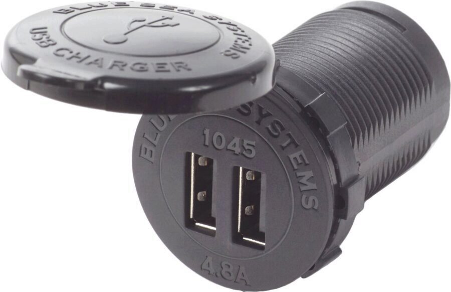 Fast Charge - Dual USB Charger Socket Mount