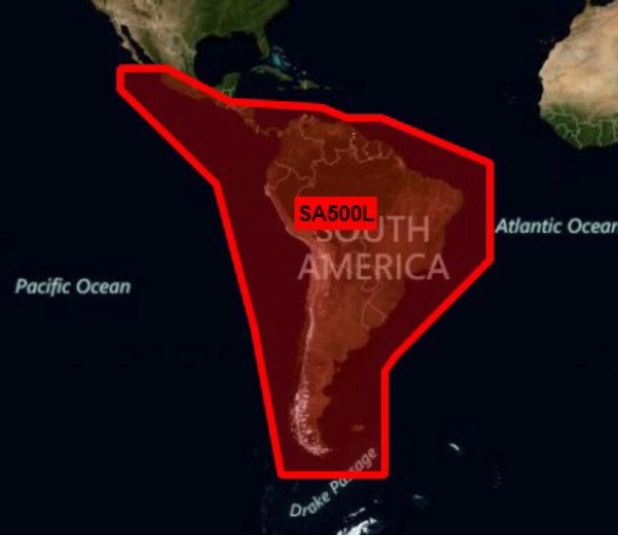 G2 - Lrg Sd - Hxsa500l - South America