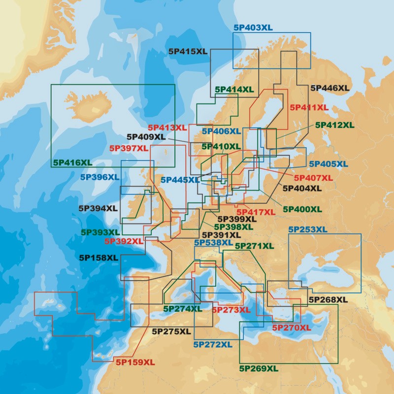 Platinum+ XL - CF Card - Adriatic Sea (5P271XL)