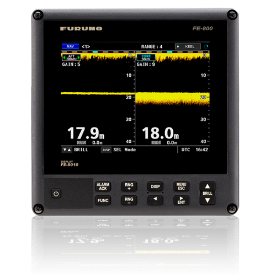 FE-800 Colour Navigational Sounder 50KHz (No Transducer)