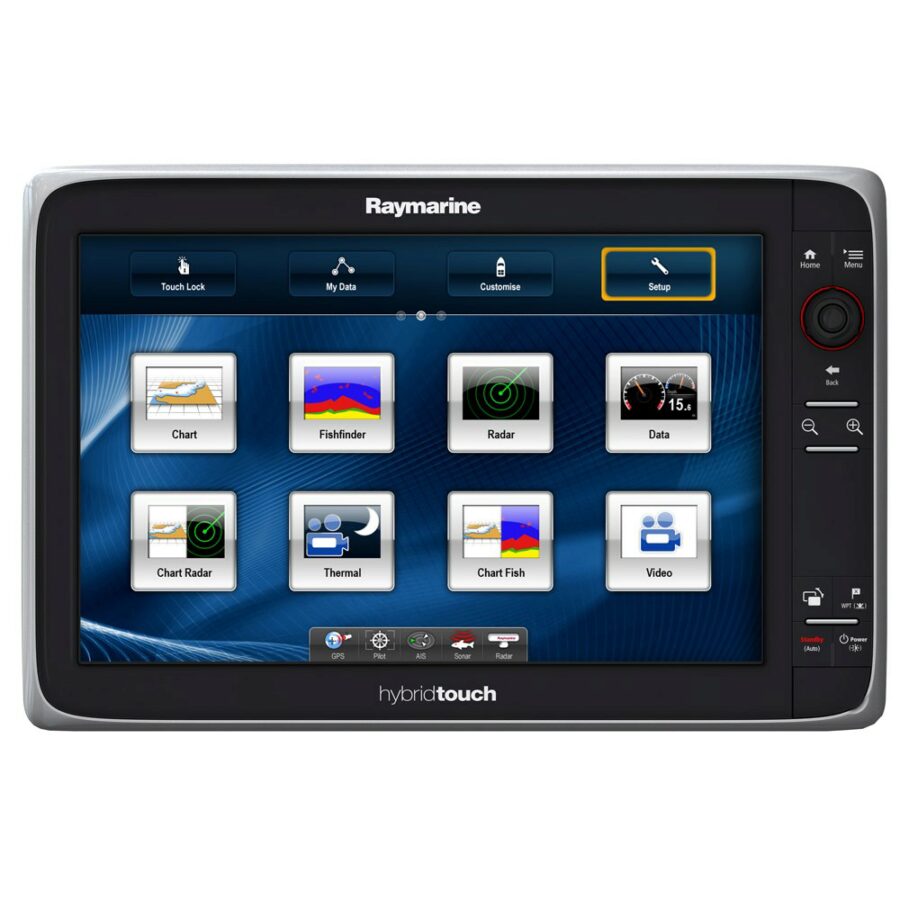 E165 Hybrid Touch Plotter-sounder With Eu Chart