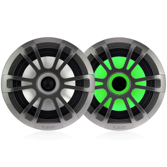 Fusion EL Series 6.5" 150W Shallow Mount Marine Speakers with LEDs