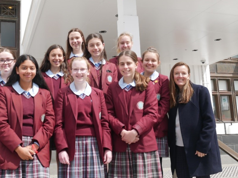 St Clare’s College students reflect – learning about suffrage through MoAD collection objects