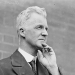 Prime Minister James Scullin with his hand resting on his chin, Sydney, 16 January 1931
