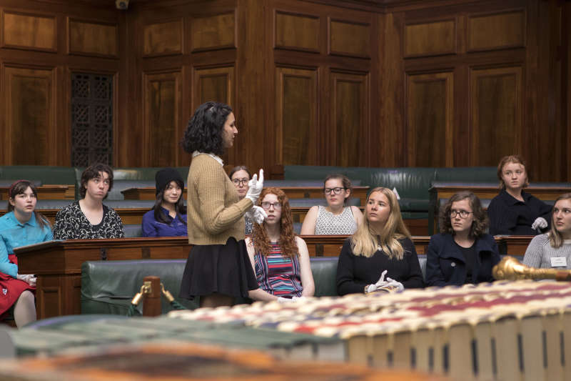 Speeches in our House of Reps Chamber on the second weekend of the Jasiri Australia 'Girls Takeover Parliament' workshops.