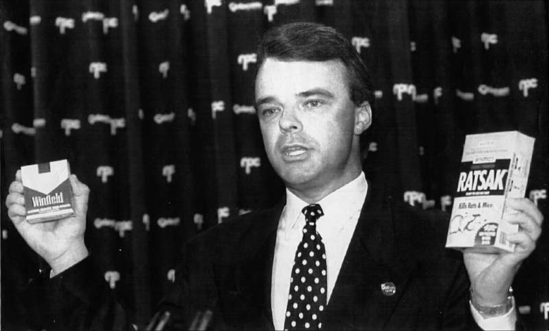 Dr Brendan Nelson as head of the AMA, 1993.