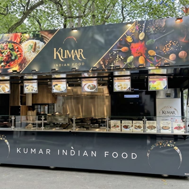 Kumar Indian Food - Food Trucks in 7a, Stoffelbachstrasse, Blüemliquartier, Dietikon, Bezirk Dietikon, Zurich, 8953, Suisse