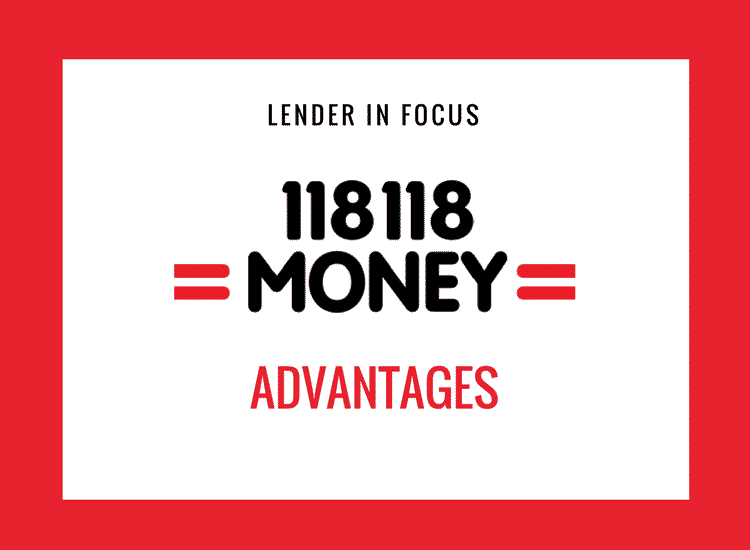 118 Advantages