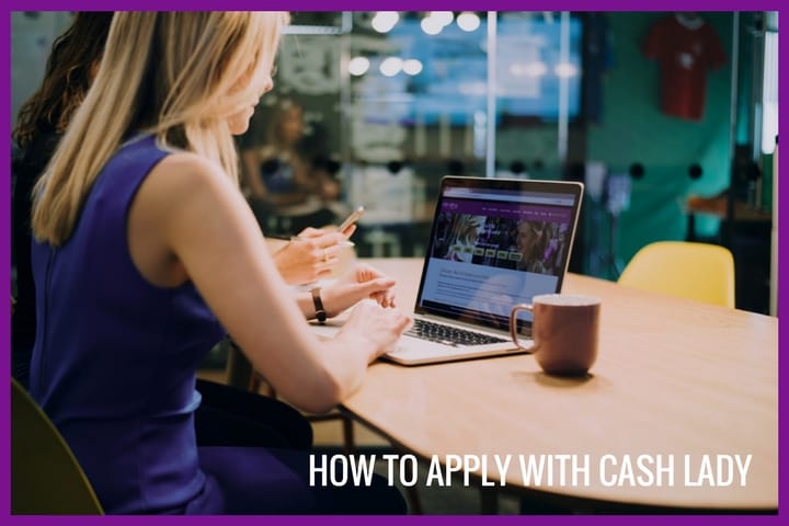 How to apply with CashLady