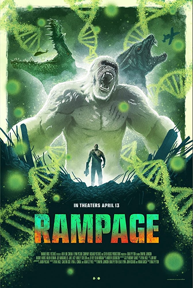 Rampage Review: Dwayne Johnson in a CGI Monster Fest