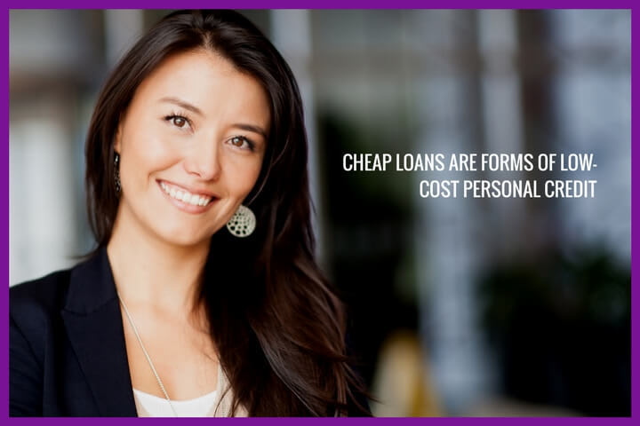 a young lady is smilling while talking about personal loans