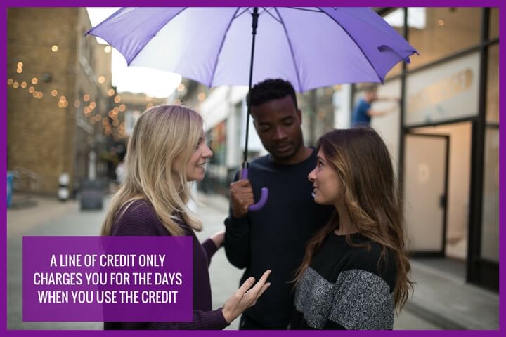 A line of credit is an alternative to a short term credit solution
