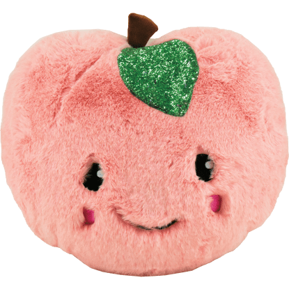 plush peach pillow