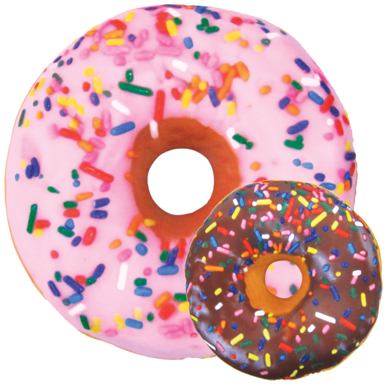 Donut Microbead Pillow | Iscream