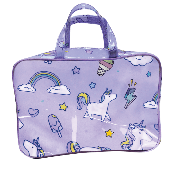 Unicorn Wishes Large Cosmetic Bag Iscream