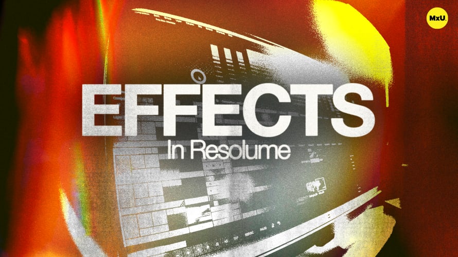 Effects in Resolume