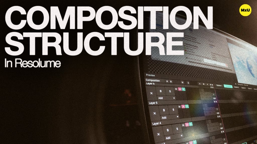 Composition Structure in Resolume