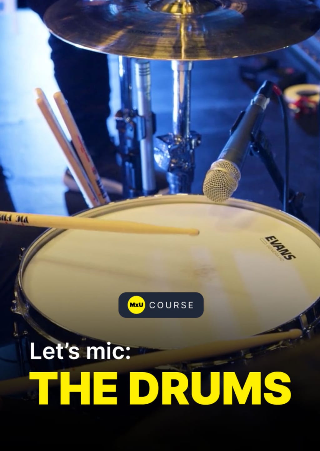 Let's mic the Drums