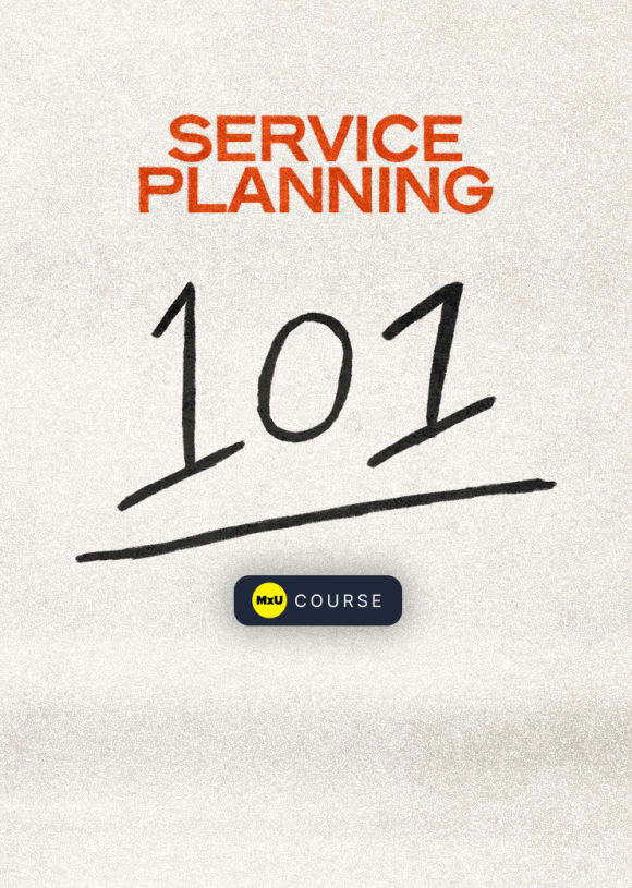 Service Planning 101