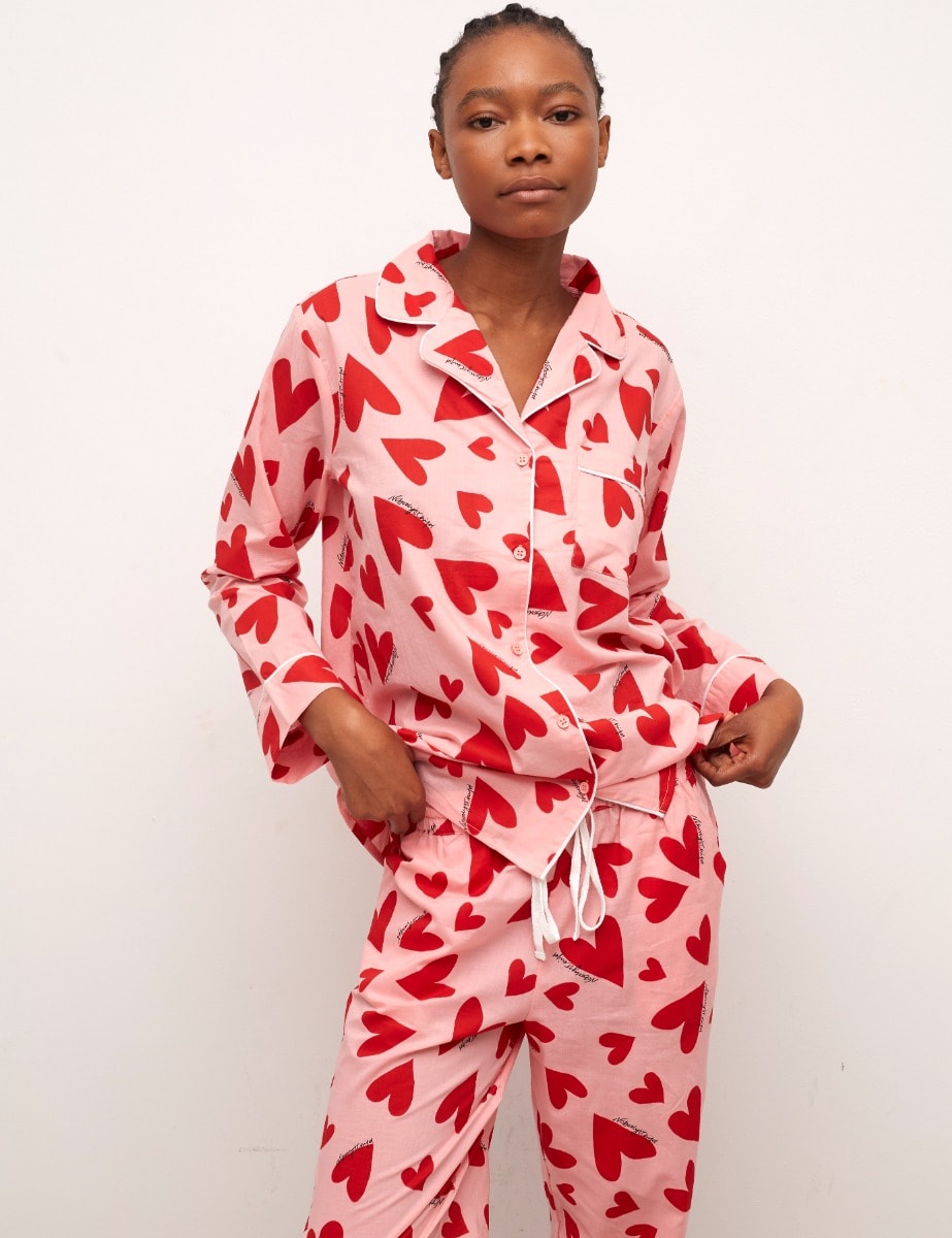 Martha Long Sleeve Pyjama Trouser Set