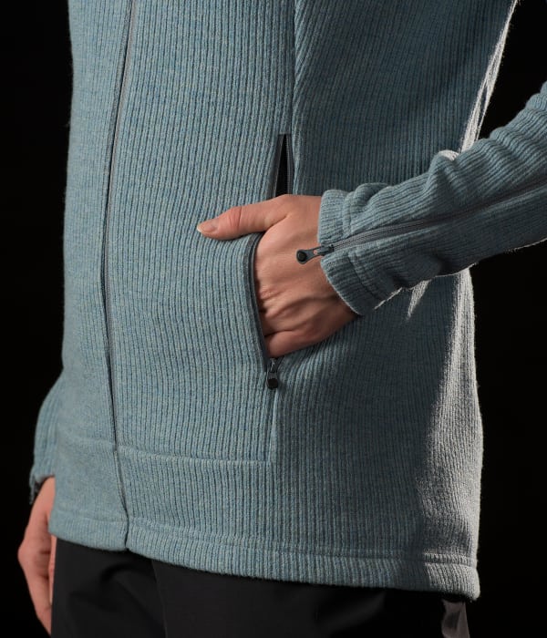 Product image of tamok warm/wool2 Zip Hood (W)