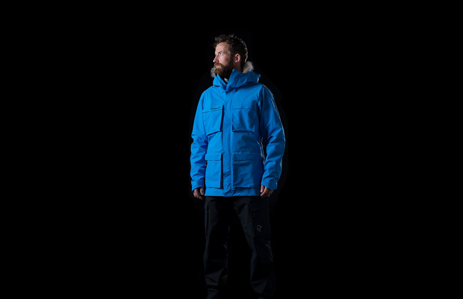 Norrona svalbard waterproof jacket for men