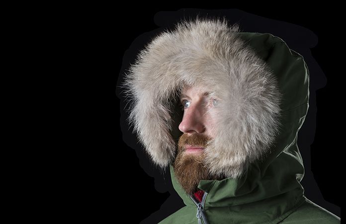 Norrona svalbard organic cotton anorak for men