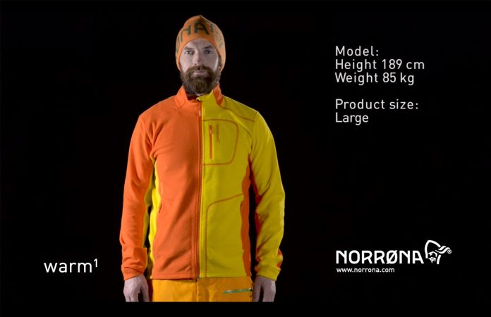 Norrona lofoten warm1 fleece jacket men