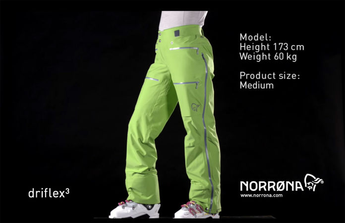Norrøna lyngen driflex3 ski touring pants for women