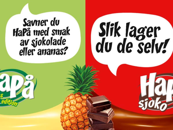 Savner du HaPå med smak av ananas eller sjokolade? Slik lager du de selv!