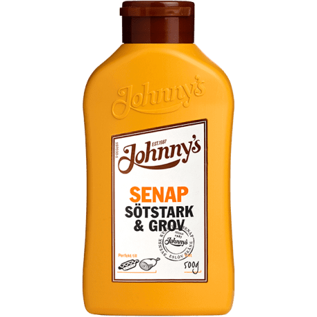 Johnny's Senap Sötstark & Grov
