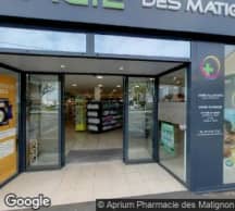 Image de façade de la pharmacie PHARMACIE DES MATIGNON sur Ouipharma.fr