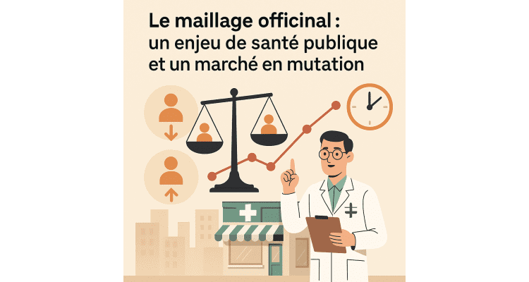 Le maillage officinal : un enjeu de santé publique et un marché en mutation