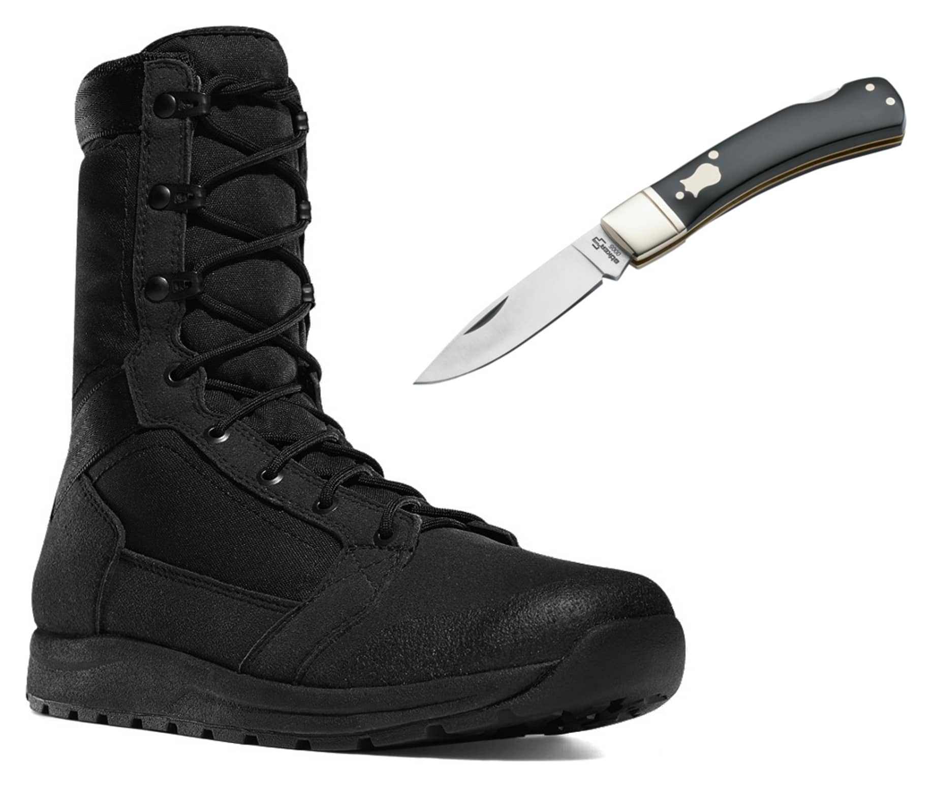 Danner Tachyon 8" Boot (Black 11.5) FREE Boker Pocket Knife