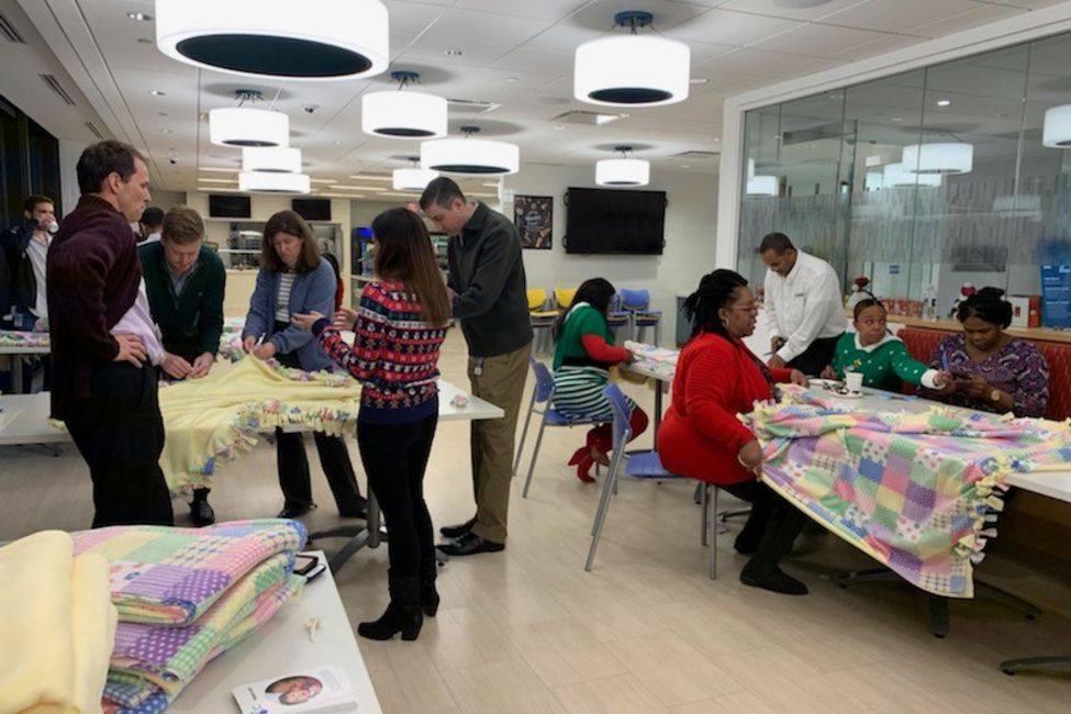 Make No-Sew Blankets at Home for Children in Need