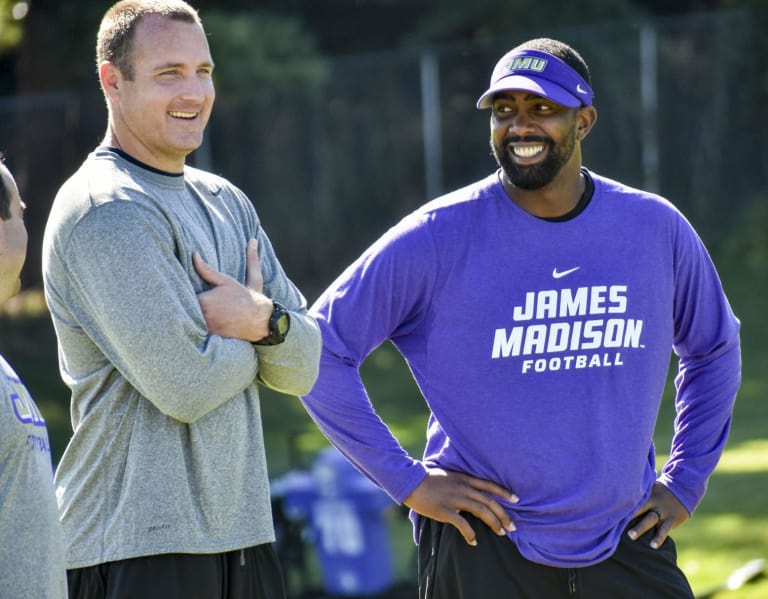 DukesofJMU - Former Steelers TE Miller Visits Dukes