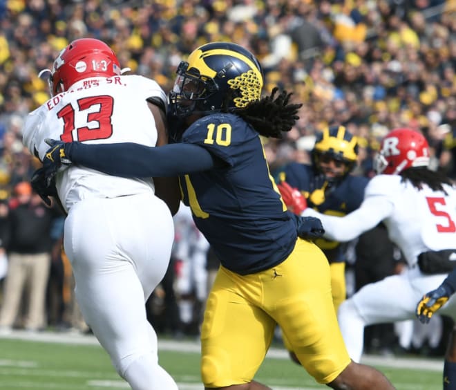 Former Michigan Wolverines football linebacker Devin Bush