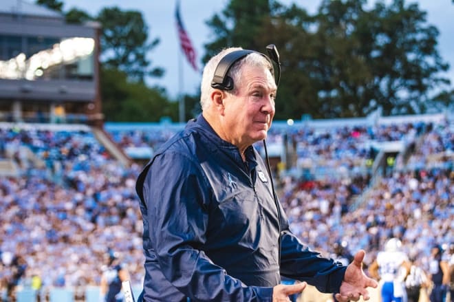 Mack Brown Plenty Pleased With His Position Groups