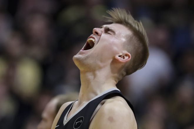 Purdue center Matt Haarms