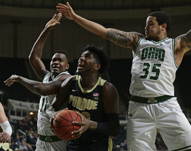 Trevion Williams is shooting 63 percent from the floor, but such efficiency has been largely hard for Purdue to come by around him.