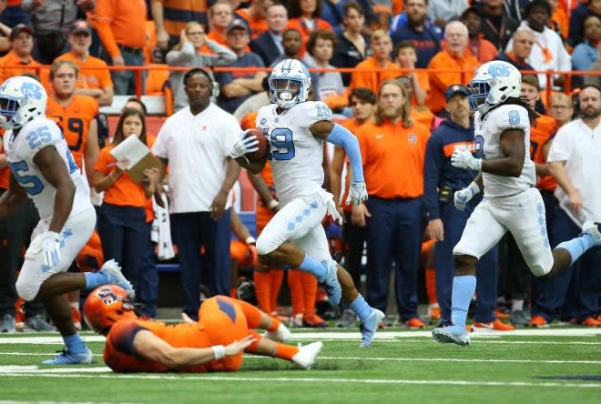 UNC Football In Full Syracuse Mode