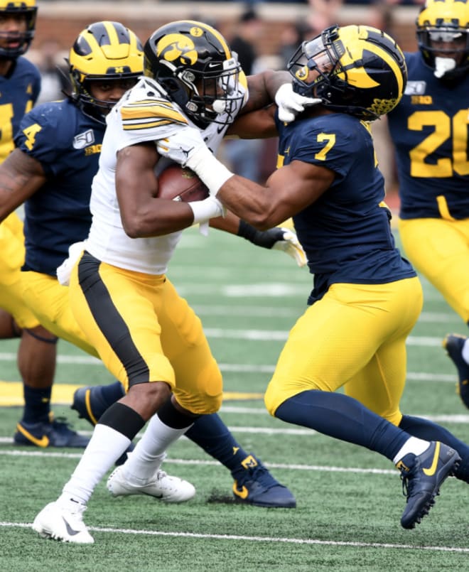 Former Michigan Wolverines football linebacker Khaleke Hudson