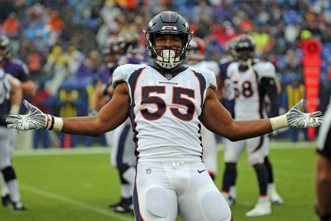 Bradley Chubb enters his third season with the Denver Broncos.