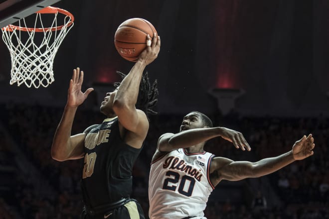 Purdue guard Nojel Eastern at Illinois